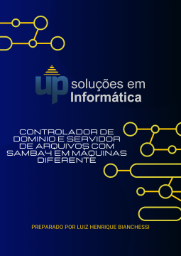 Controlador de domínio e servidor de arquivos com Samba4 em máquinas diferentes.